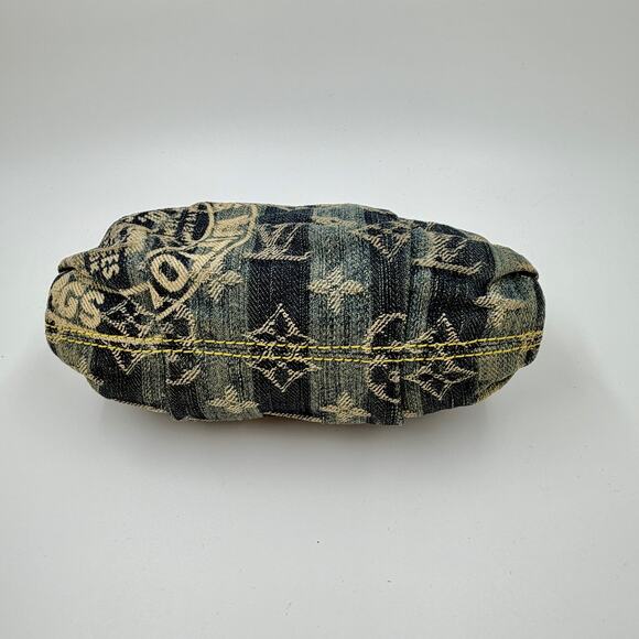 Louis Vuitton Blue Denim Pouch - Picture 5 of 6